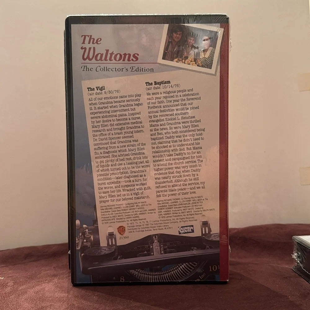🦋HOST PICK 🦋The Walton’s collectors editions set of 3 VHS NWT - Picture 4 of 5